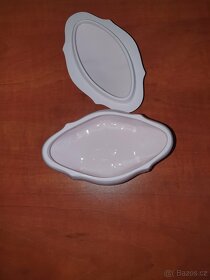 Cukřenka z růžového porcelánu - 4