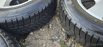 Alu kola r14 5x100, fabia, zimní 185/60 - 4