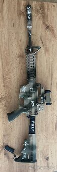 Prodám M4 RIS V3 GBB - celokov, blowback - 4