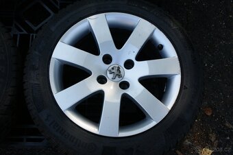 kola alu Peugeot a Citroen 4x108 16 zimni pneu - 4