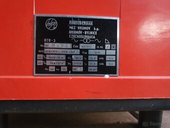 Svářečka trafo RTB-3 MEZ Broumov - 4