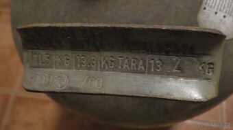 Propanbutanová lahev německá 10 Kg - 4