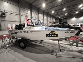 Prodám špičkový rybářský hliníkový člun ALBA 460 - 4