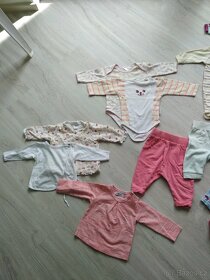 Prodam sadu obleceni pro holcicku vel. 52-56 (17 kusu) - 4