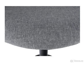 Otočná barová židle čalouněná TK3182, 1 ks - 4