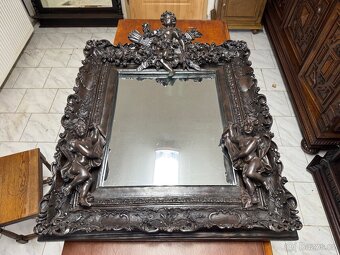 Starožitné zrcadlo s aplikami - 4
