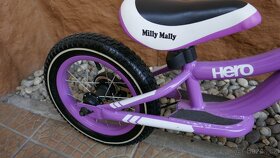 Dětské odrážedlo kolo Milly Mally Hero purple Fialová - 4
