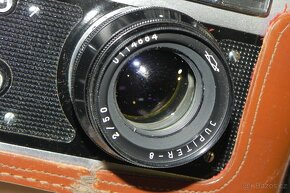 Fotoaparát FED 4 - objektiv jupiter 8 - 2/50 - 4