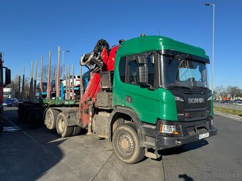 Scania P500 + přívěs na přepravu dřeva / 2019 / 280 000 km - 4