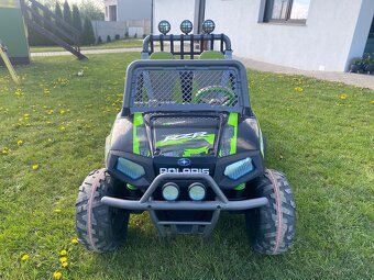 Elektrické auto + přívěs Peg-Pérego 24v - 4