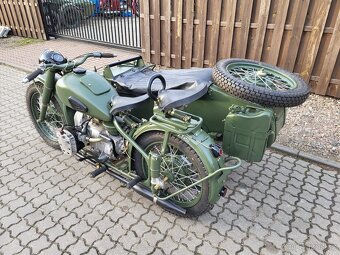 Dněpr,Ural M72 se side zrenovovaný - 4