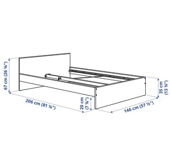 Postel IKEA 140x200 - 4