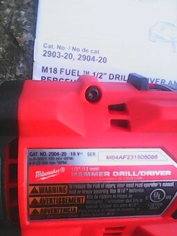 Milwaukee M18 2904-20 (M18 FPD3-0) 158Nm priklepova vrtacka - 4