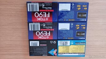 Sony,Basf,TDK,Emtec kazety mc - 4