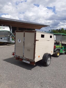 Prodám přívěsný vozík za auto na převoz zvířat - 4