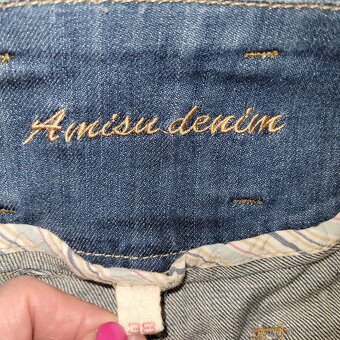 Dámská/dívčí džínová minisukně Amisu - 4