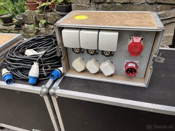 400V 32A rozvaděč v case + 3x prodlužka 20m - 4