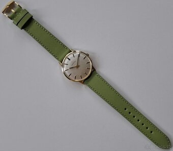 Pánské zlaté náramkové hodinky Certina 14K - 4