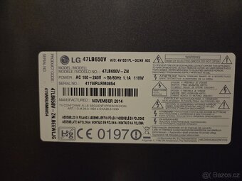 Led televize LG 47LB650V ve 100% stavu - 4
