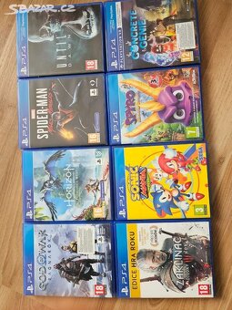 VÝMĚNA nebo prodej: Nabídněte. Playstation4 (PS4) hry - 4