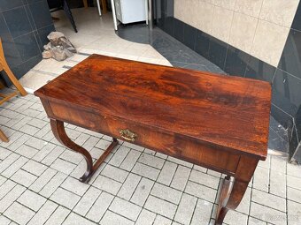 Psací stůl Biedermeier starožitný - 4