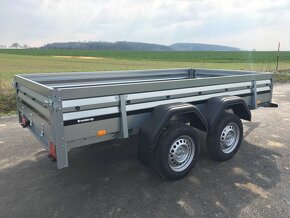 Přívěsný vozík Švédský Brenderup, 301x153x40cm 2x750kg - 4