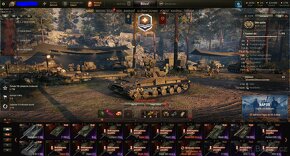 Účet World of Tanks - 4
