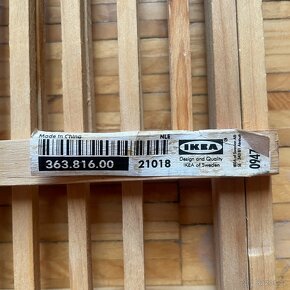 IKEA MAGASIN Dřevěný odkapávač na nádobí - 4