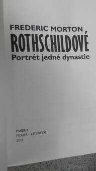 Kniha: ROTHSCHILDOVÉ - portrét jedné dynastie, F. Morton - 4