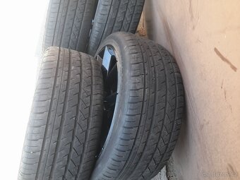 Originál alu kola Škoda model Gemini rozteč 5x112 R18. - 4