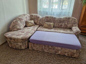 Sedací souprava rozkládací s úložným prostorem - 4