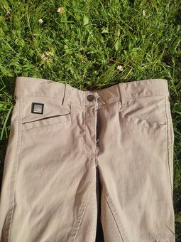 Světle béžové rajtky Equiline X-grip - 4