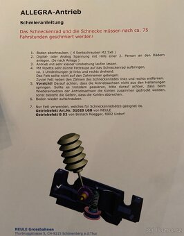 Pro železniční vůz LGB Gauge G, Neule Allegra RhB z kovu a p - 4