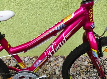 Značkové dětské kolo HEAD LAUREN 20" (růžová)# - 4