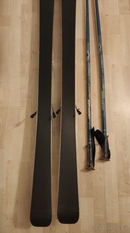 Sjezdové lyže carving 150 cm + boty + hůlky - 4