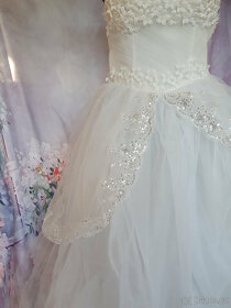 Svatební šaty Anna, nové, VÝPRODEJ - 4