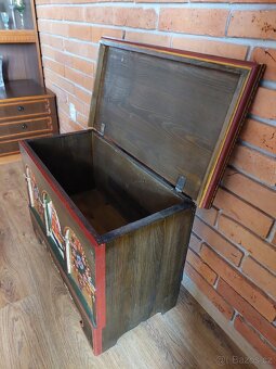 Holandská malovaná truhla - 4