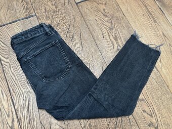 Dámské tmavé boyfriend džíny Zara, vel. 36 - 4