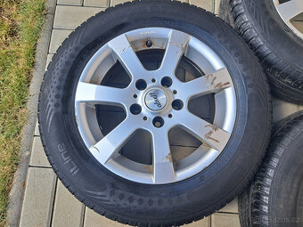 alu kola Aluett 15" 5x114,3 + pneu 195/65/15 - 4