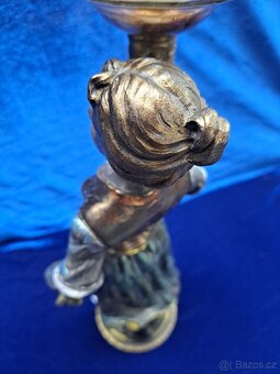 Petrolejová lampa, figurální - 4