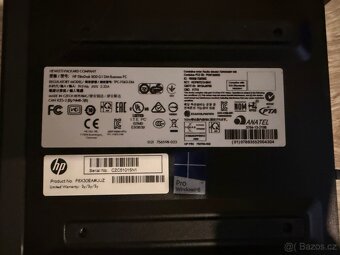 Mini PC HP EliteDesk 800 G1 - i7, 256GB SSD + příslušenství - 4