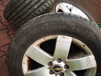 Originál alu kola Chevrolet Captiva 5x115 - 4