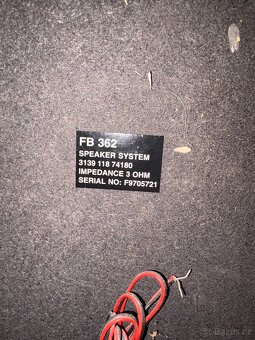 Philips FB 362 – reprosoustavy - 4