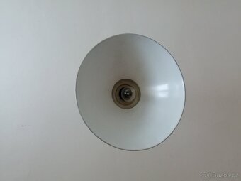 Vintage kovový lustr - 4