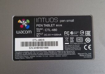grafický tablet Wacom Intuos CTL-480 (bez pera) - 4