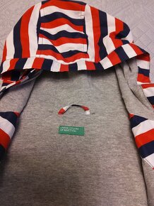 Dětská větrovka zn. BENETTON, vel. 150 / XL - 4
