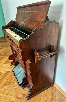 Harmonium Schiedmayer Pianofortefabrik Stuttgart 2.pol.19.s - 4