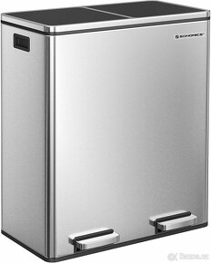 NOVÝ RECYKLAČNÍ ODPADKOVÝ KOŠ 2X30L - 4