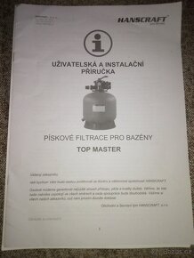 Bazénová písková filtrace Top Master TM450 - 4