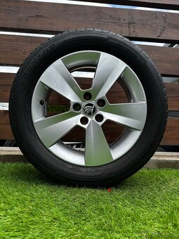 Alu kola 5x112 r16 s letním pneu (kl) - 4